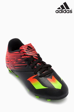 Black adidas Messi Firm Ground 15.3 Football Boot